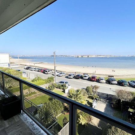 Luxury T3 Standing 2 - Vue Mer Exceptionnelle 180 Larmor-Plage Luaran gambar