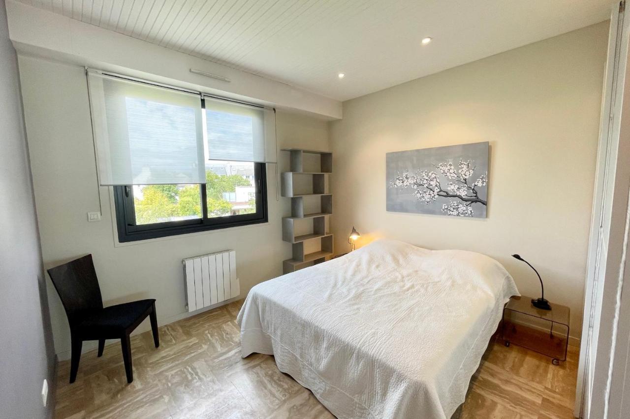 Luxury T3 Standing 2 - Vue Mer Exceptionnelle 180 Larmor-Plage Luaran gambar